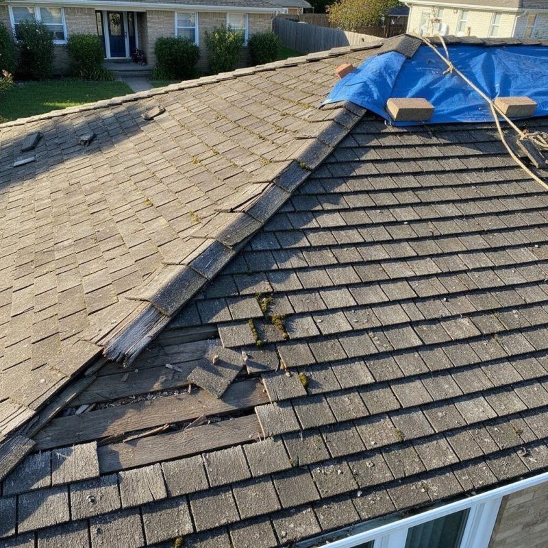 Sagging Roof Repair